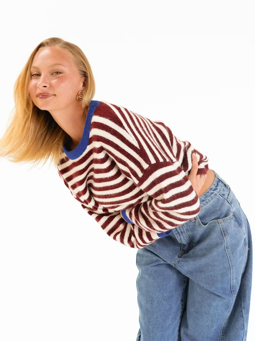 Stella Stripe Knit Sweater