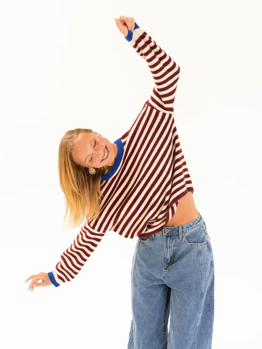 Stella Stripe Knit Sweater