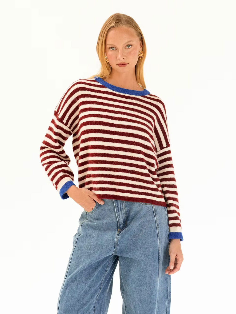 Stella Stripe Knit Sweater