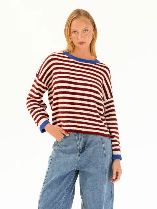 Stella Stripe Knit Sweater
