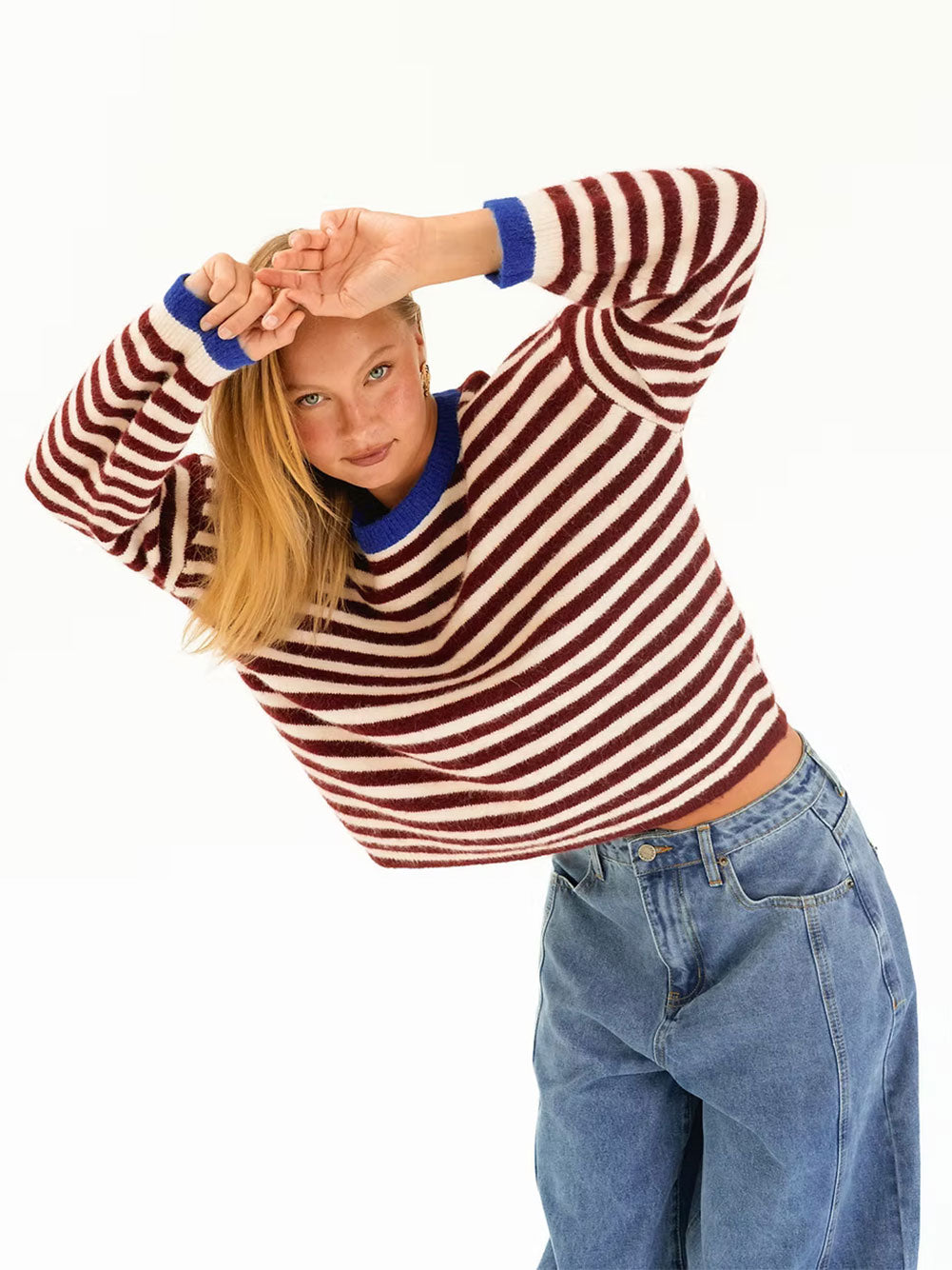 Stella Stripe Knit Sweater