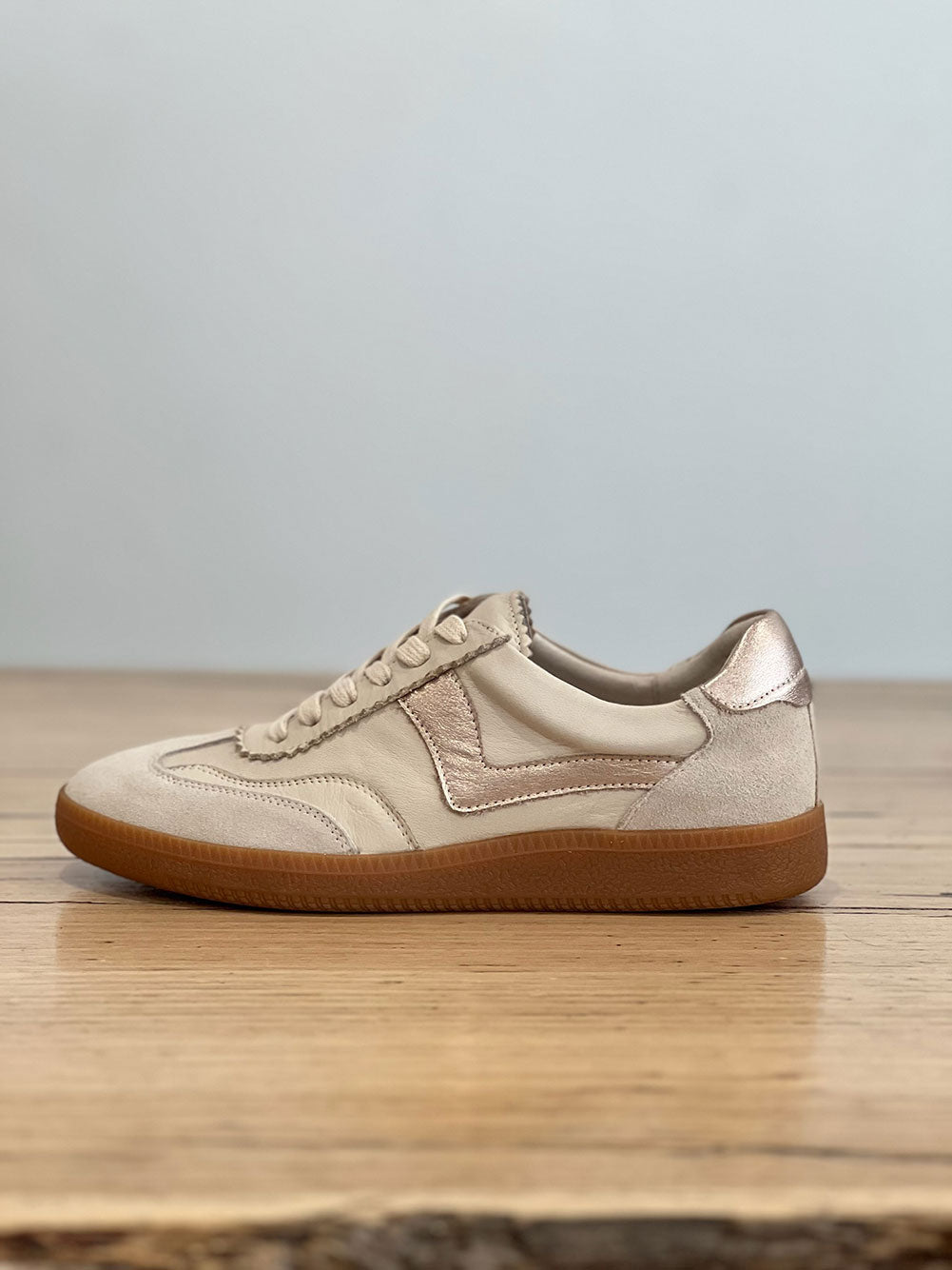 Stevie Suede Sneaker - NUDE