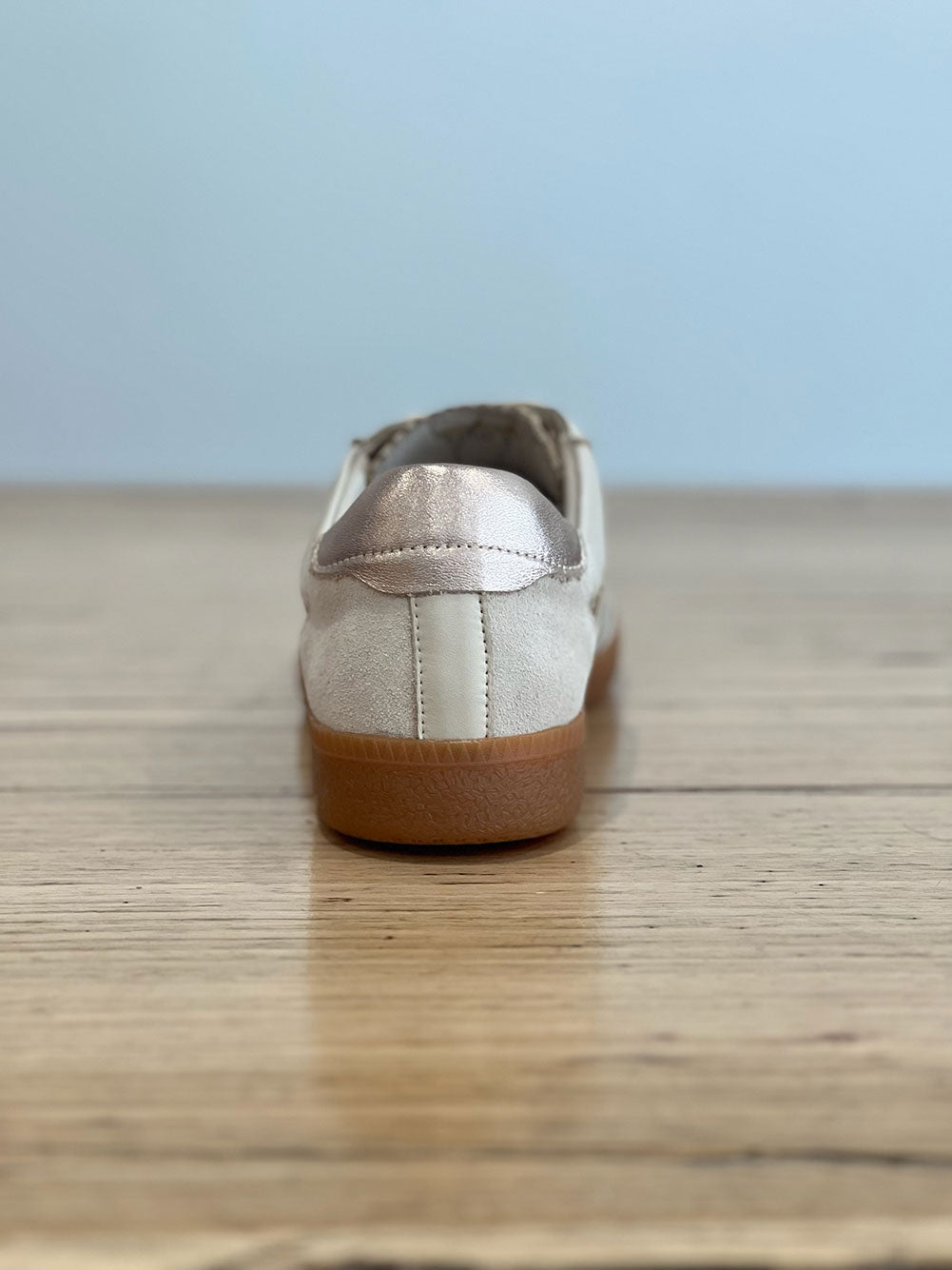 Stevie Suede Sneaker - NUDE