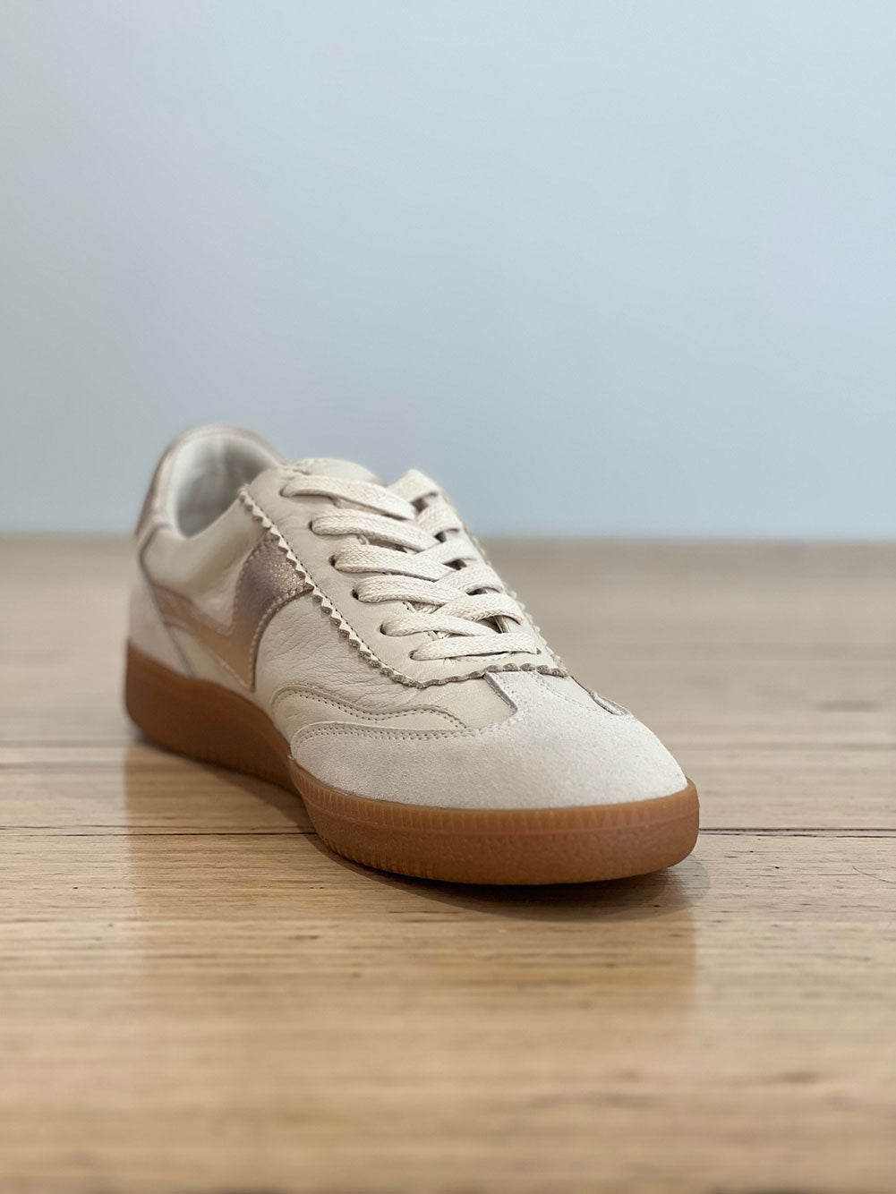Stevie Suede Sneaker - NUDE