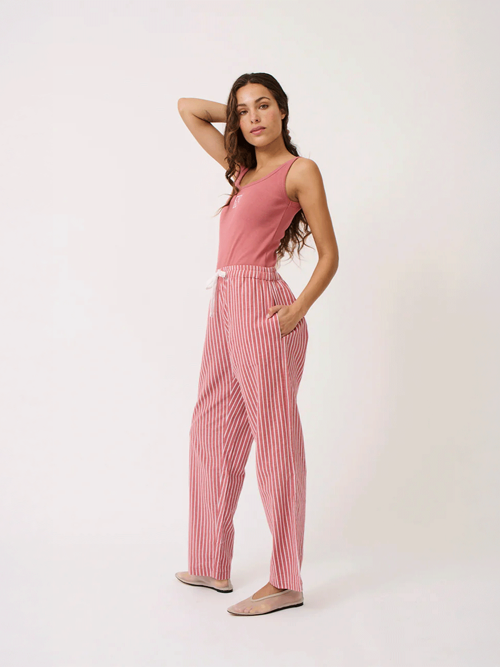 Tarrah Tank - DUSTY ROSE