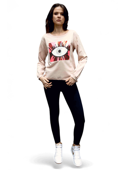 Taylor Sweater - BLUSH PINK