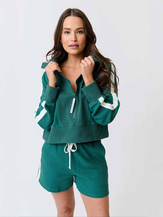 Tina Quarter Zip Sweater