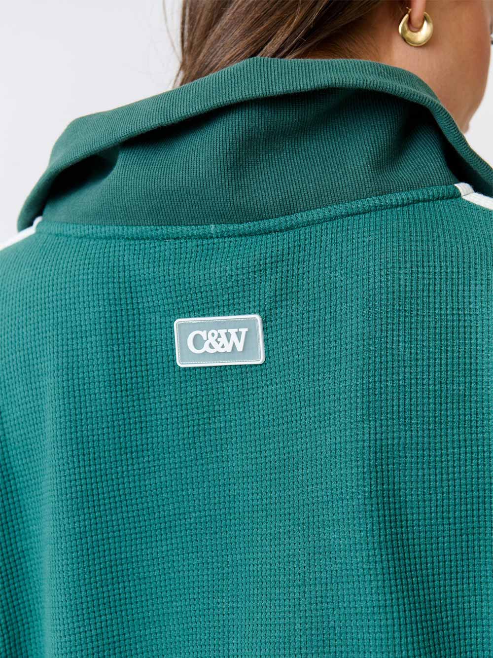 Tina Quarter Zip Sweater