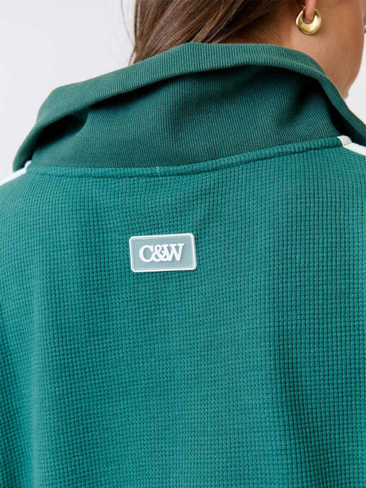 Tina Quarter Zip Sweater