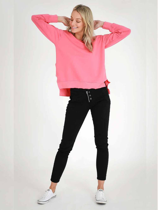 Ulverstone Sweater - RASPBERRY