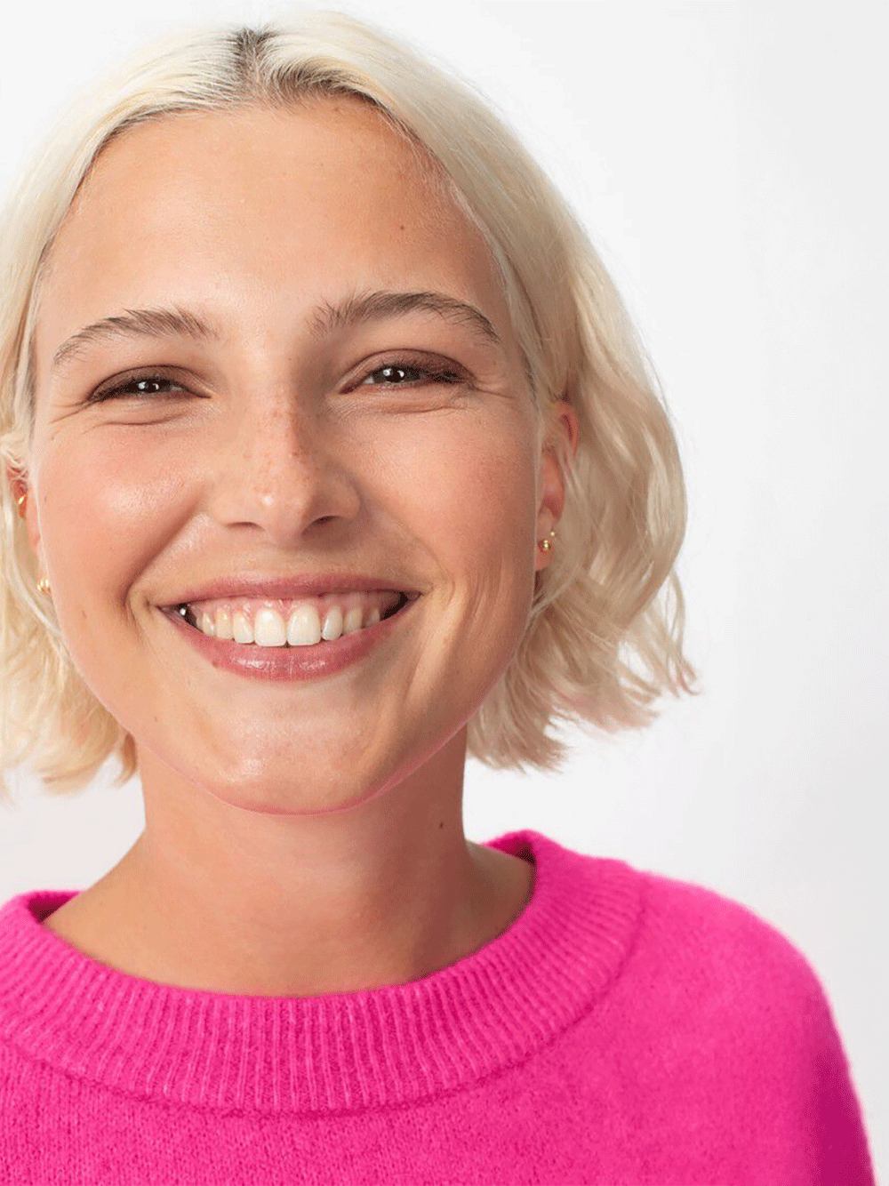 Vitow Sweater - FLURO PINK