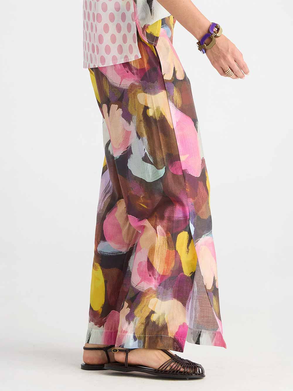 Wide Leg Pant - SUNSET