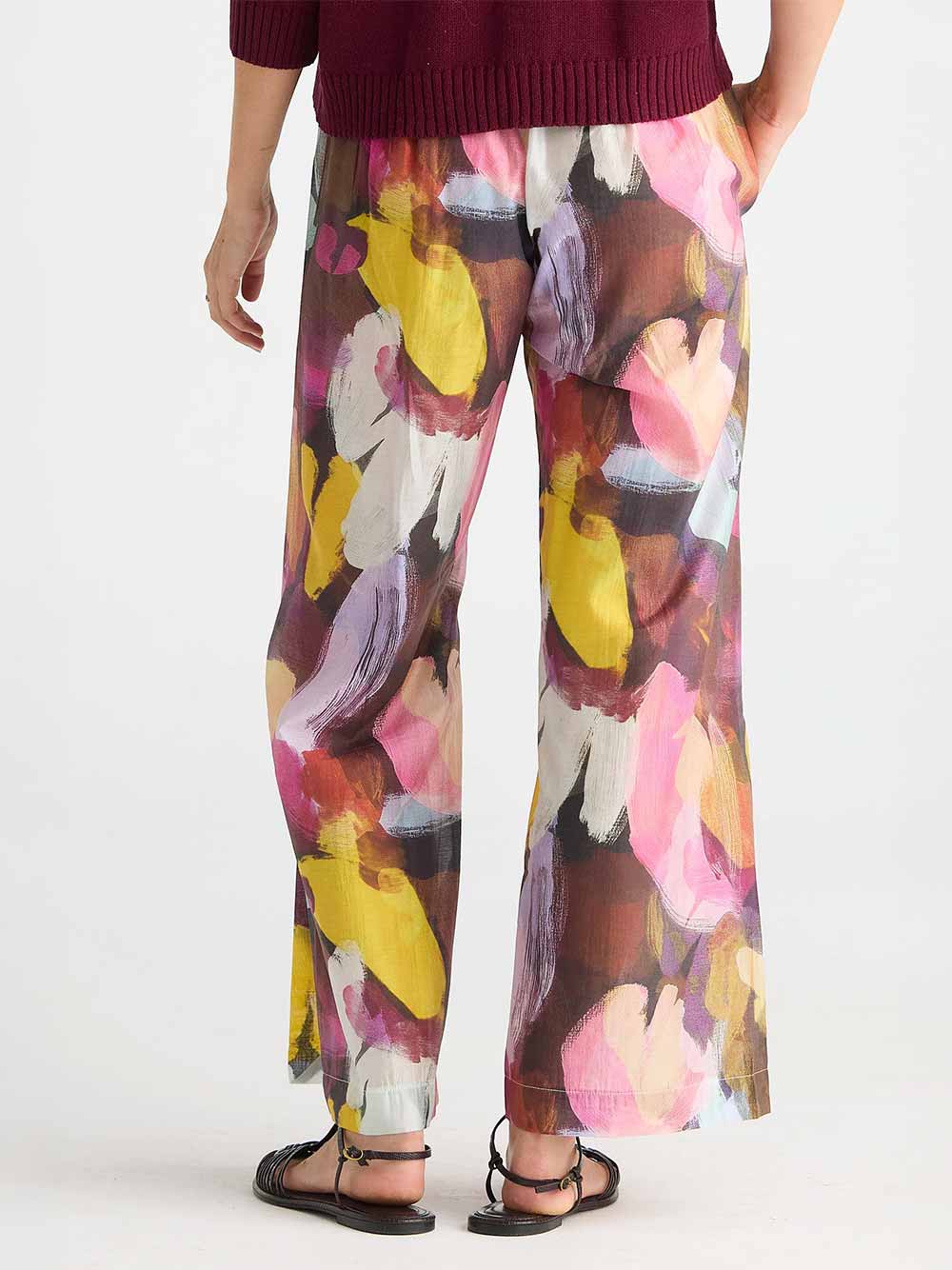 Wide Leg Pant - SUNSET