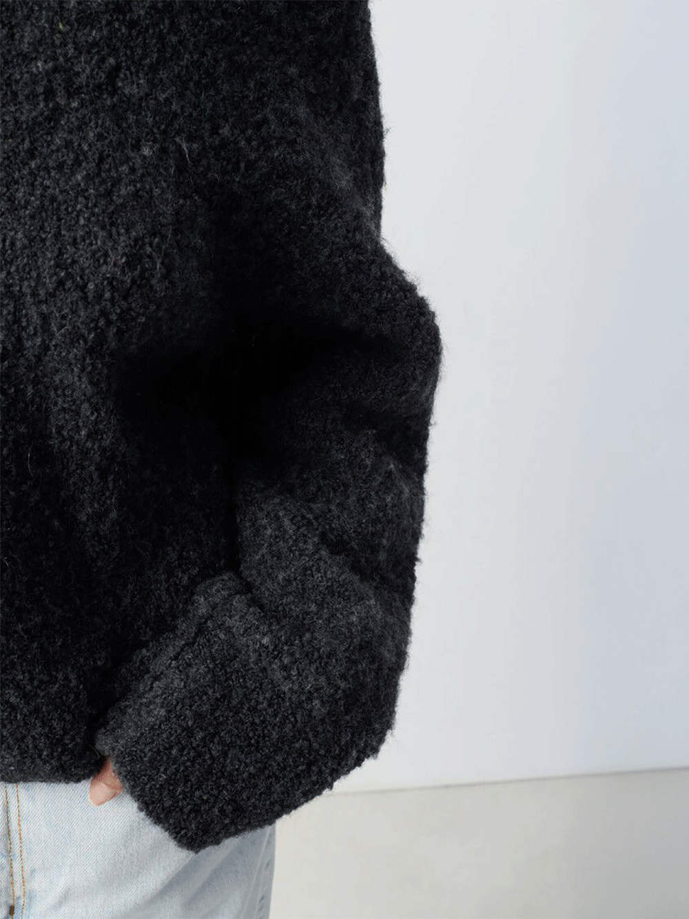 Zolly Sweater - CHARCOAL MELANGE