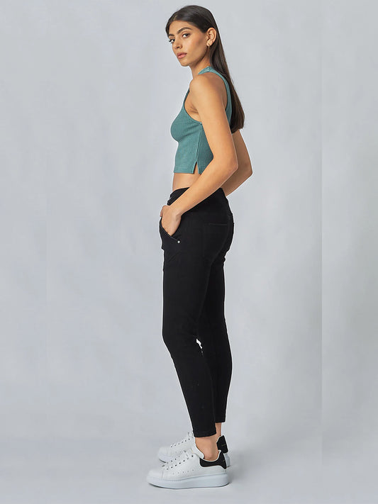 Active Jeans - BLACK