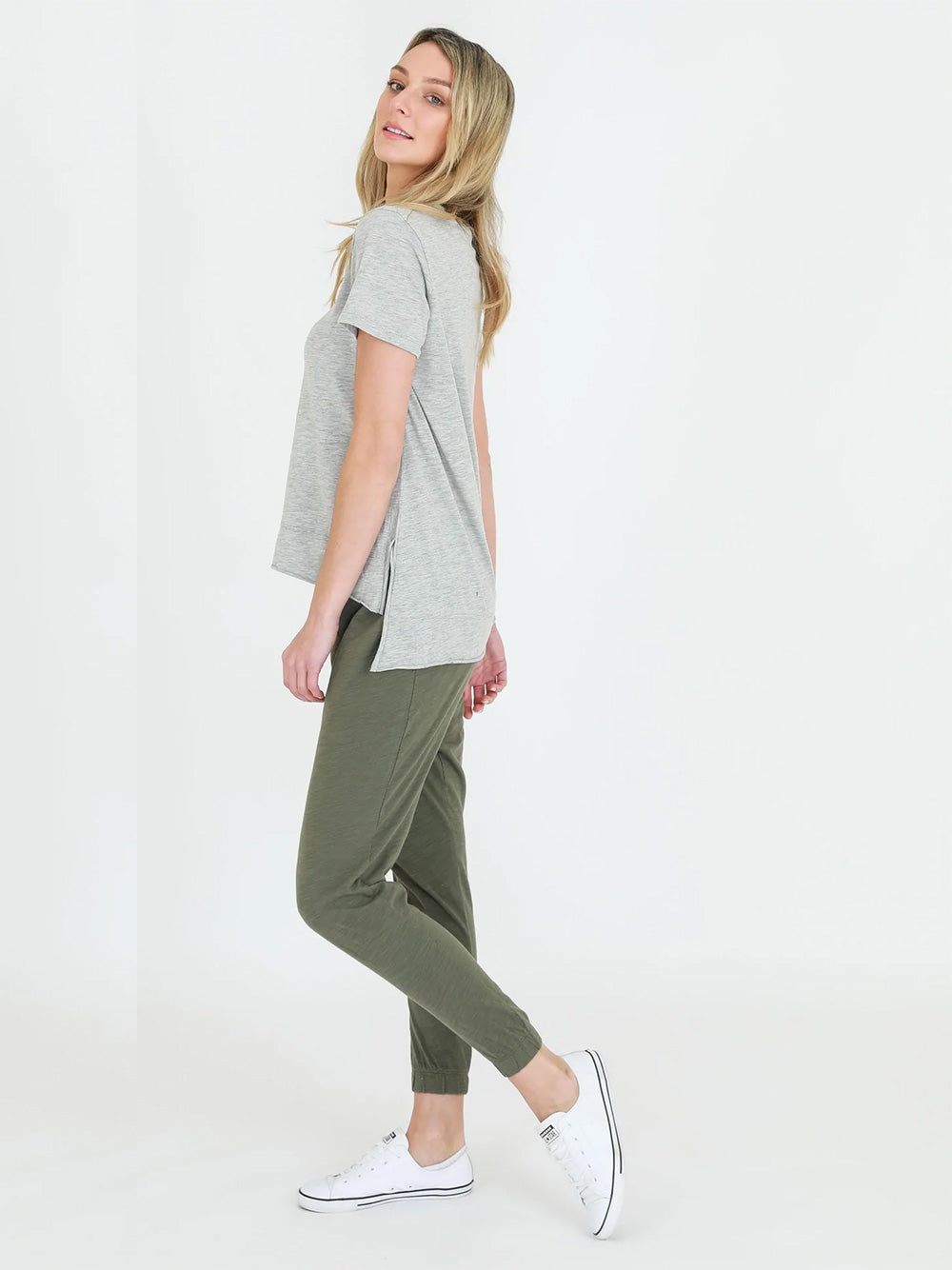 3RD STORY Austin Tee - GREY MARLE