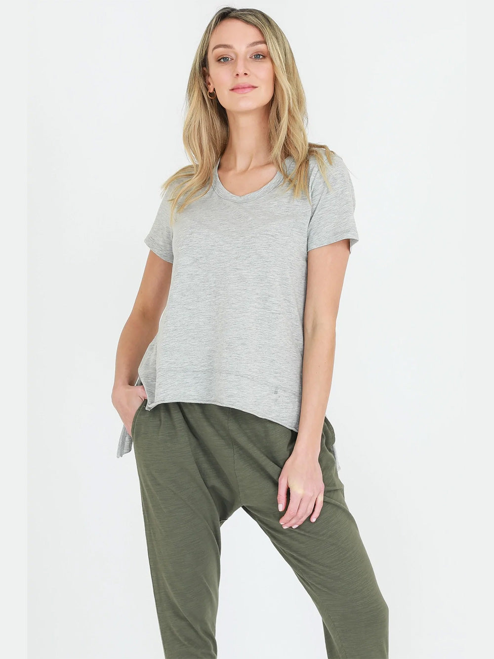 3RD STORY Austin Tee - GREY MARLE