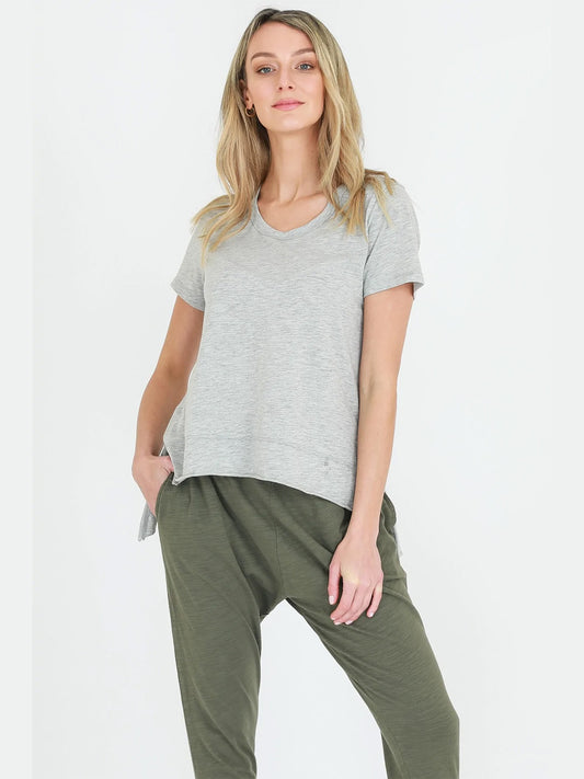 3RD STORY Austin Tee - GREY MARLE