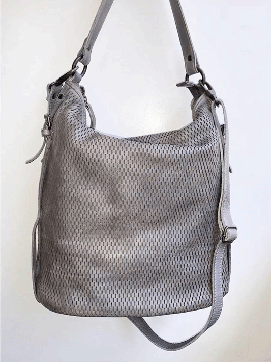 Rita Hobo Bag - STEEL