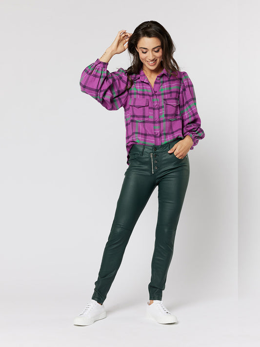 Stevie Jeans - PINE GREEN