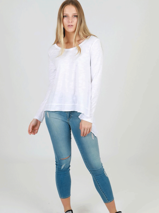 Willow Tee - WHITE