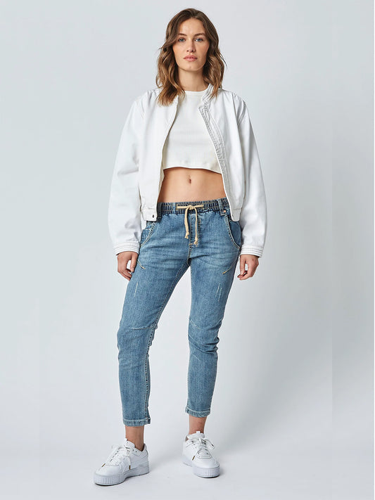 Active Jeans - SUNBLEACHED DENIM