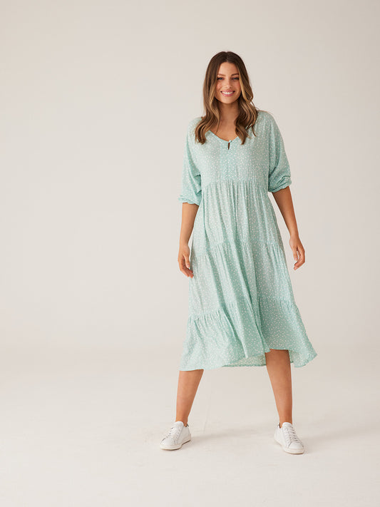 Cali Midi Dress - SAGE