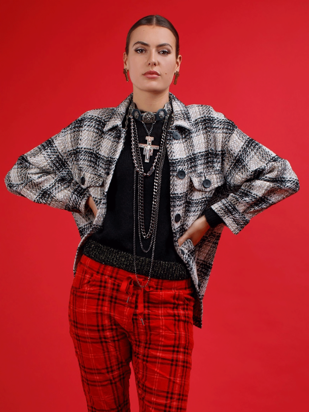 Gabby Check Jacket