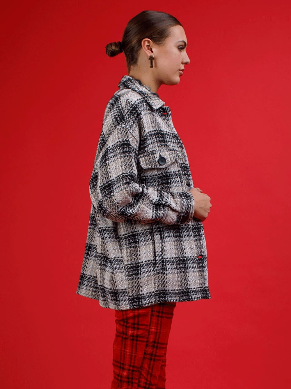 Gabby Check Jacket