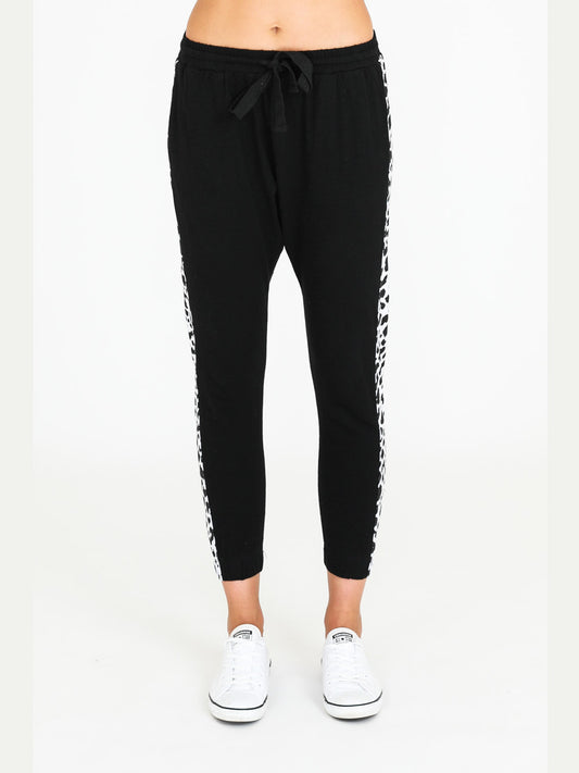 Leopard Contrast Jogger