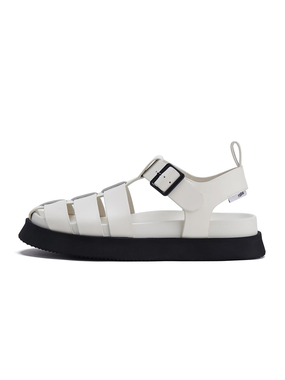 Acme Fisherman Sandal - BONE/BLACK