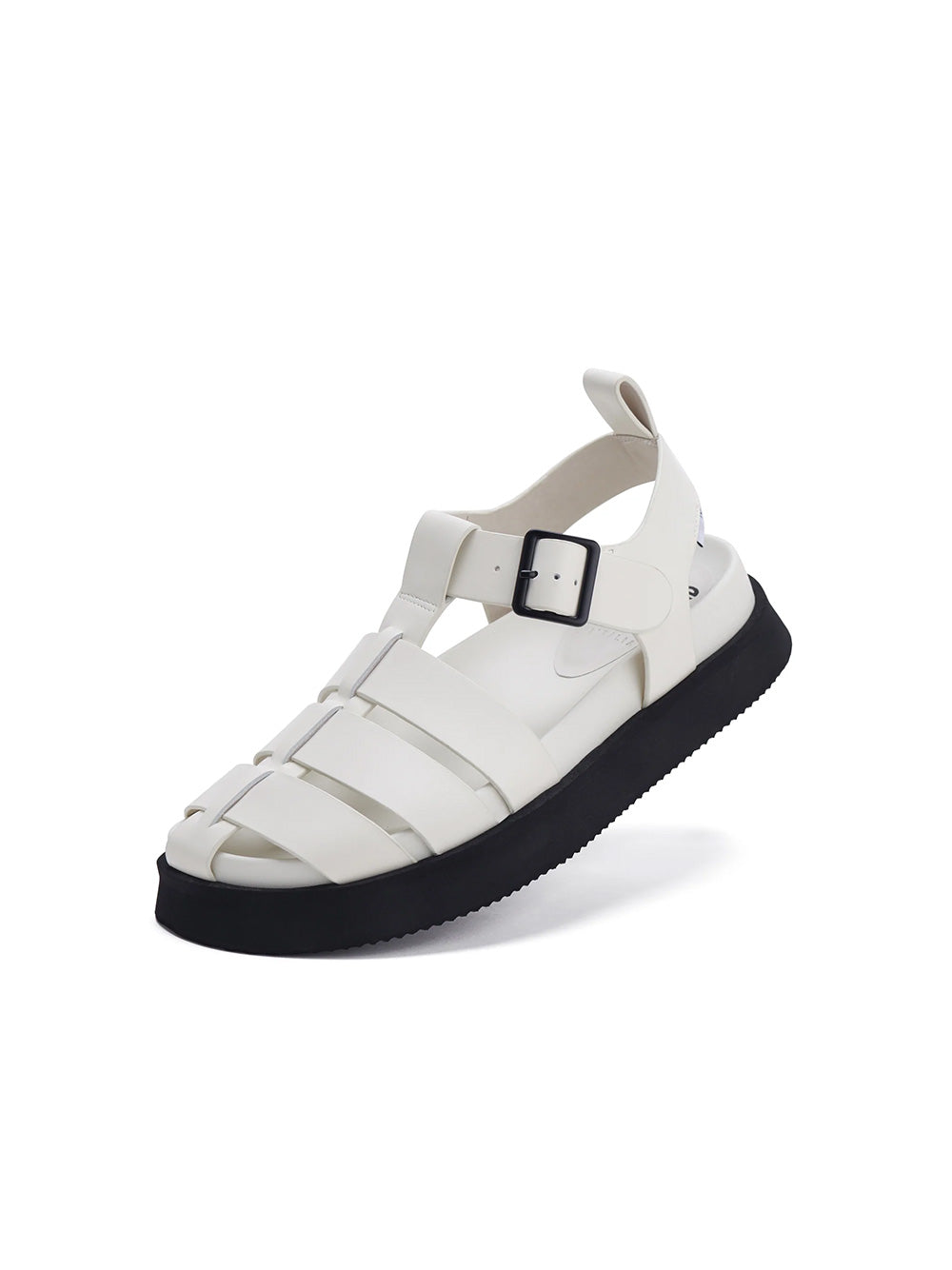 Acme Fisherman Sandal - BONE/BLACK