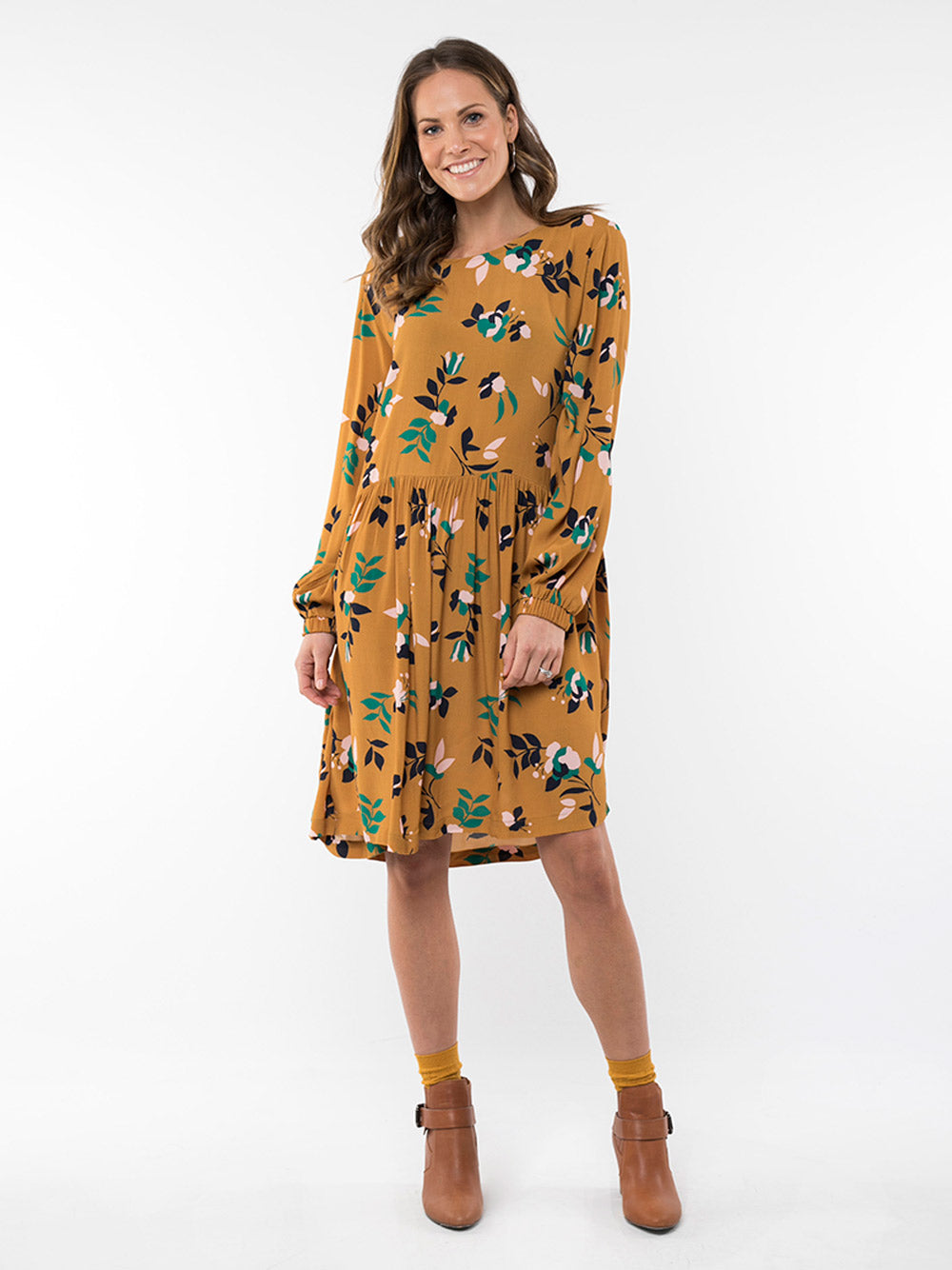 Freesia Floral Dress