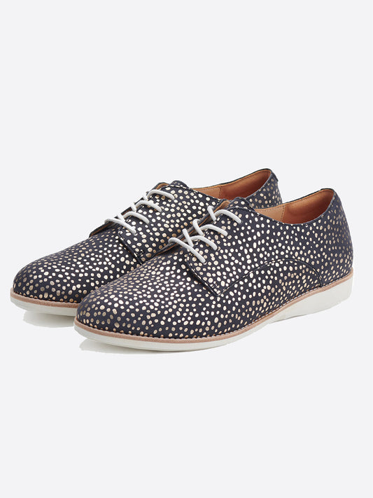 Derby Gold Foil Shoes