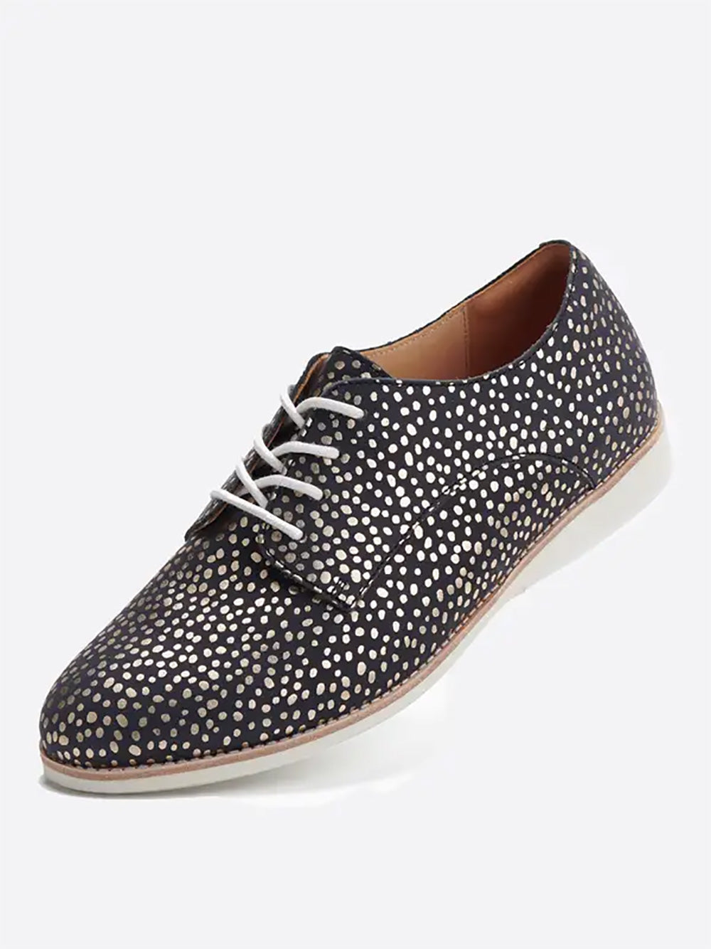 Derby Gold Foil Shoes