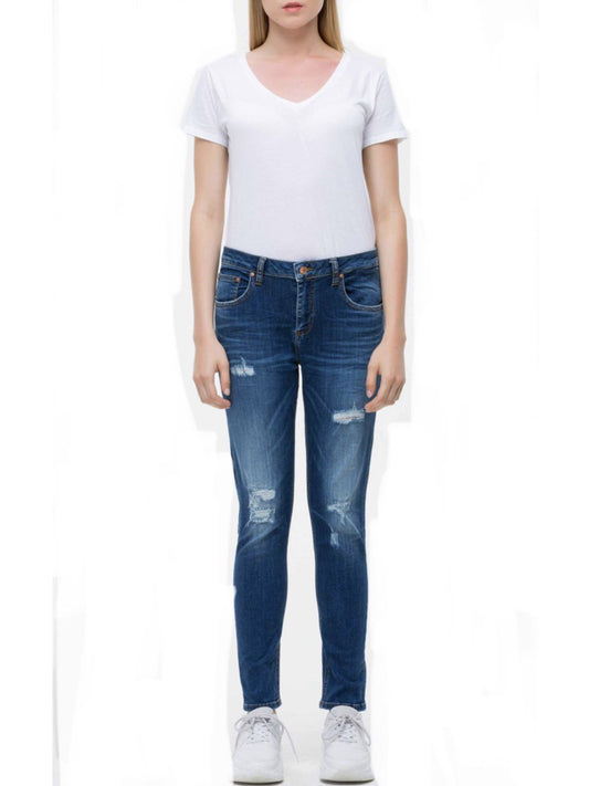 Mika Seranne Wash Boyfriend Jean