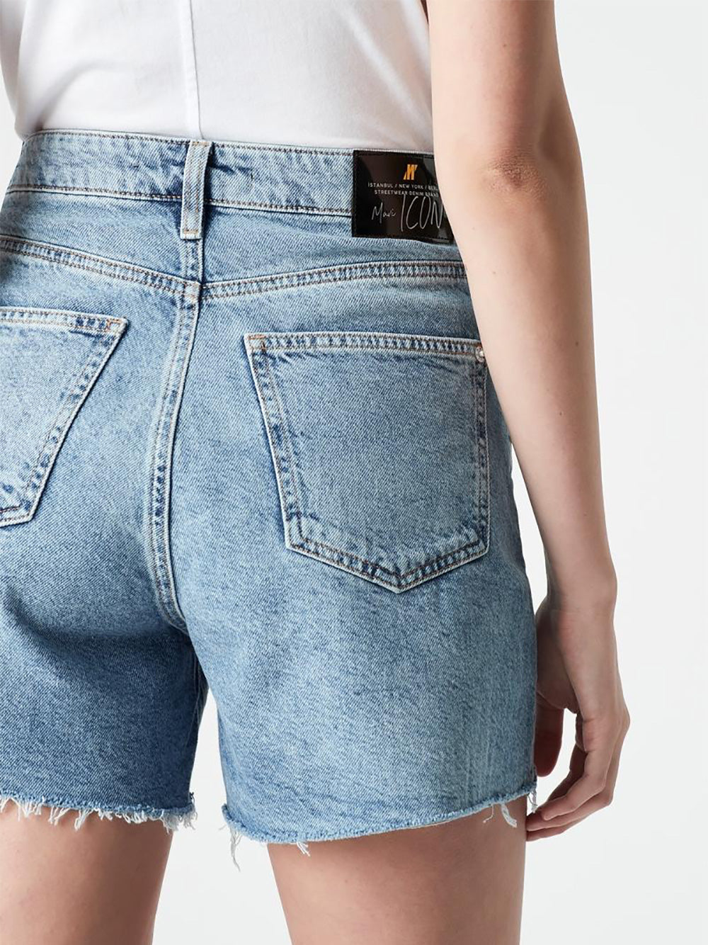 Millie Shaded Icon Denim Shorts