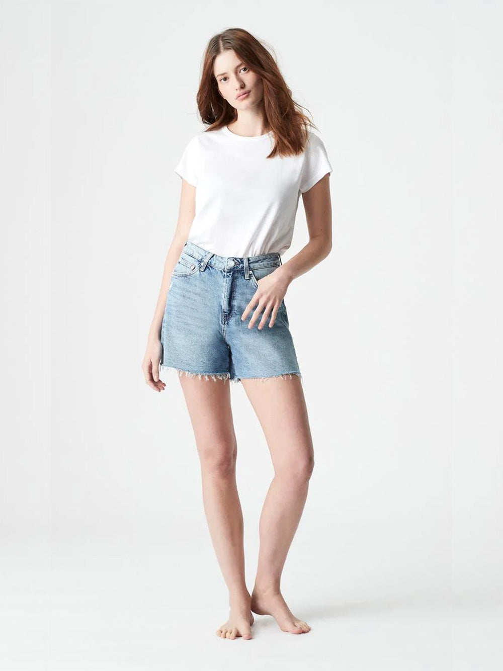 Millie Shaded Icon Denim Shorts