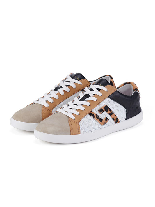 Prime White Geo Leopard