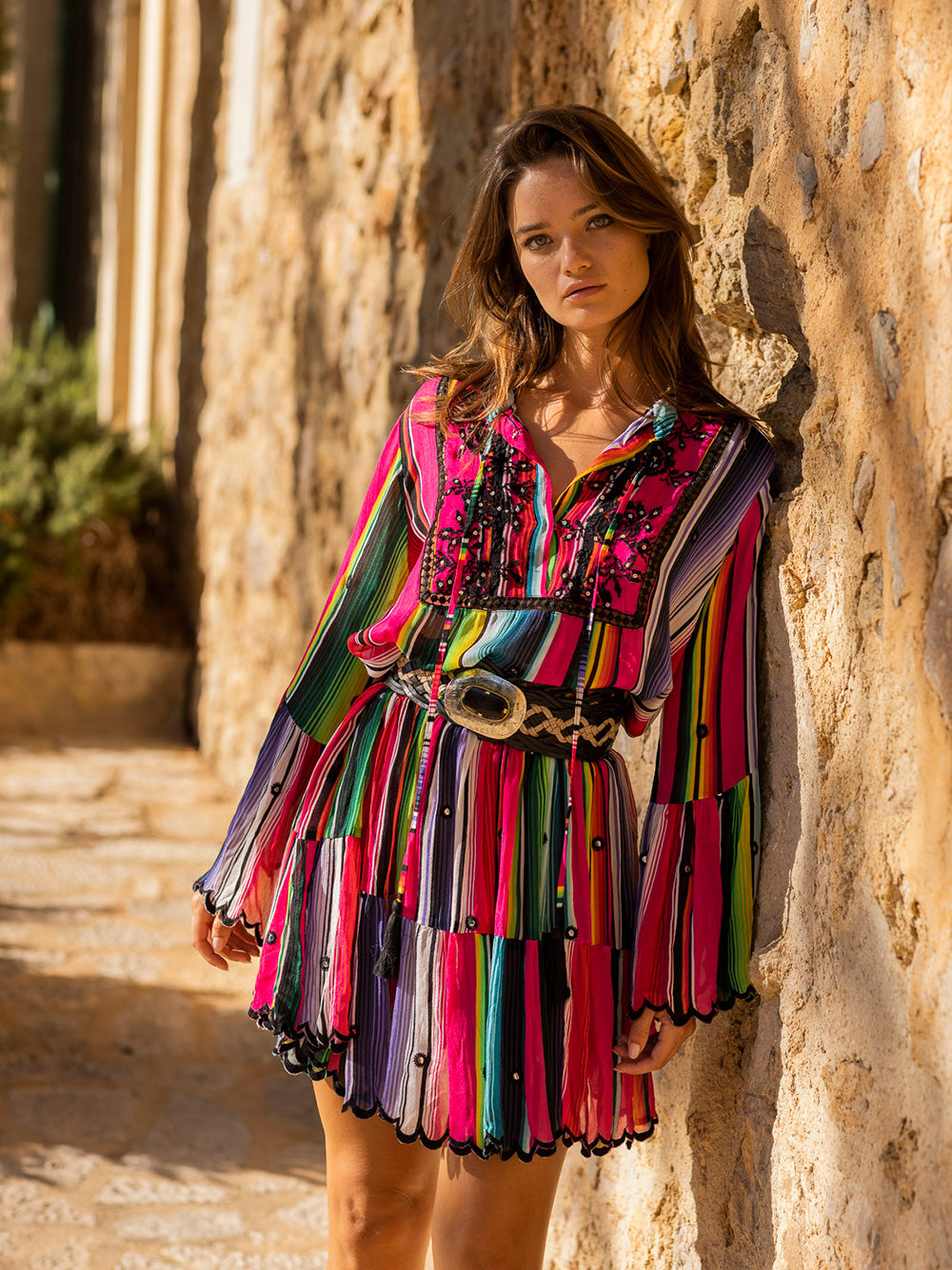Serra Stripe Dress
