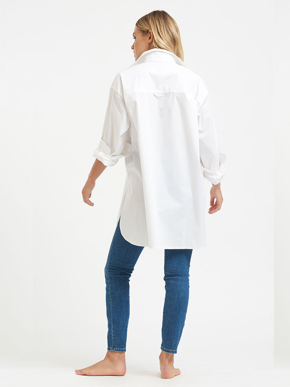 Boyfriend Shirt - WHITE